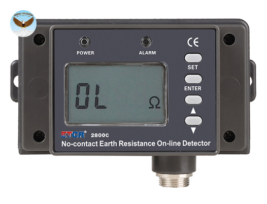 Máy dò điện trở đất không tiếp xúc ETCR ETCR2800C (0.01Ω~200Ω, màn hình LCD)